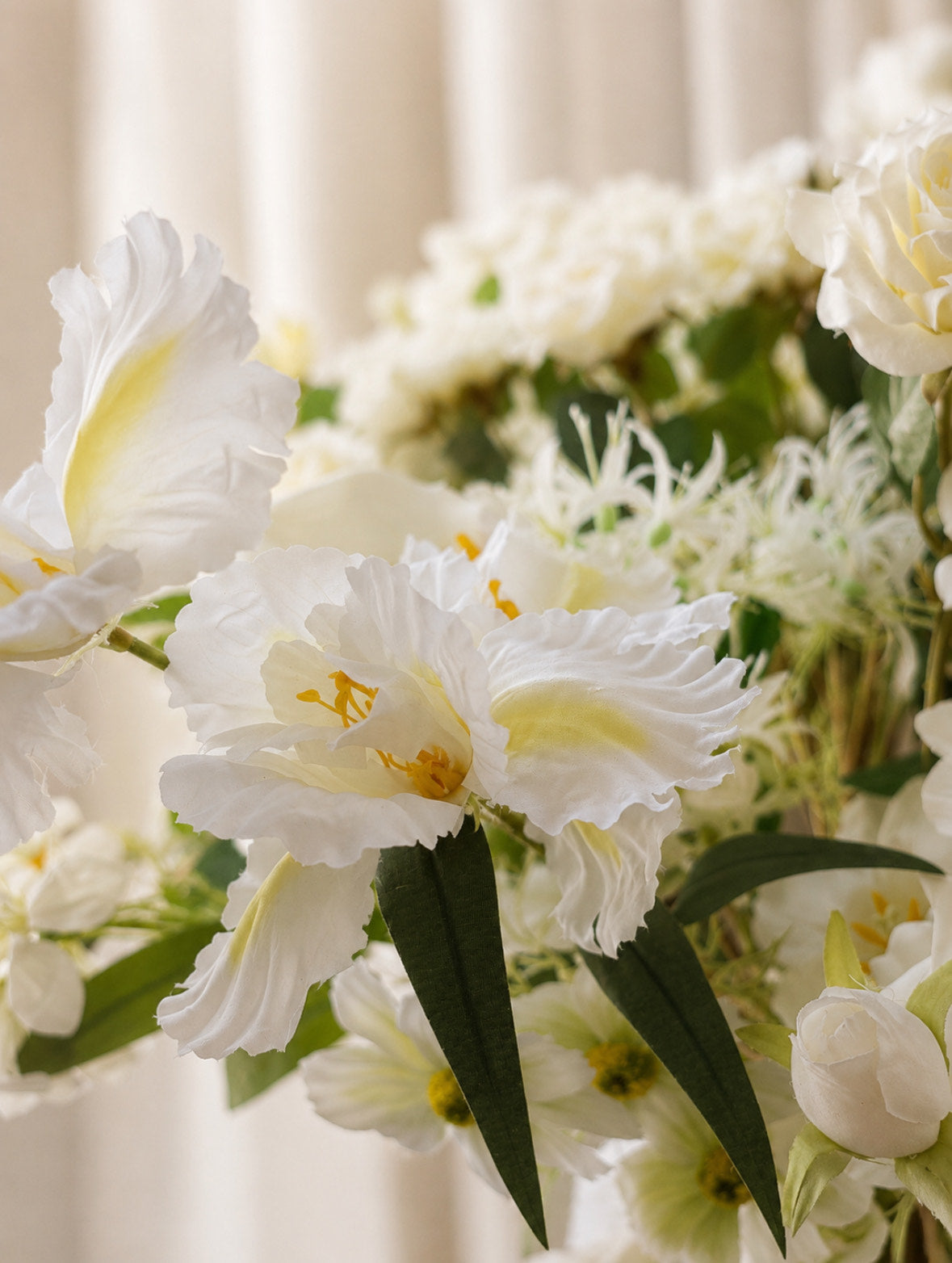Bride's Veil Wedding Collection | Luxury Artificial Floral Arrangement