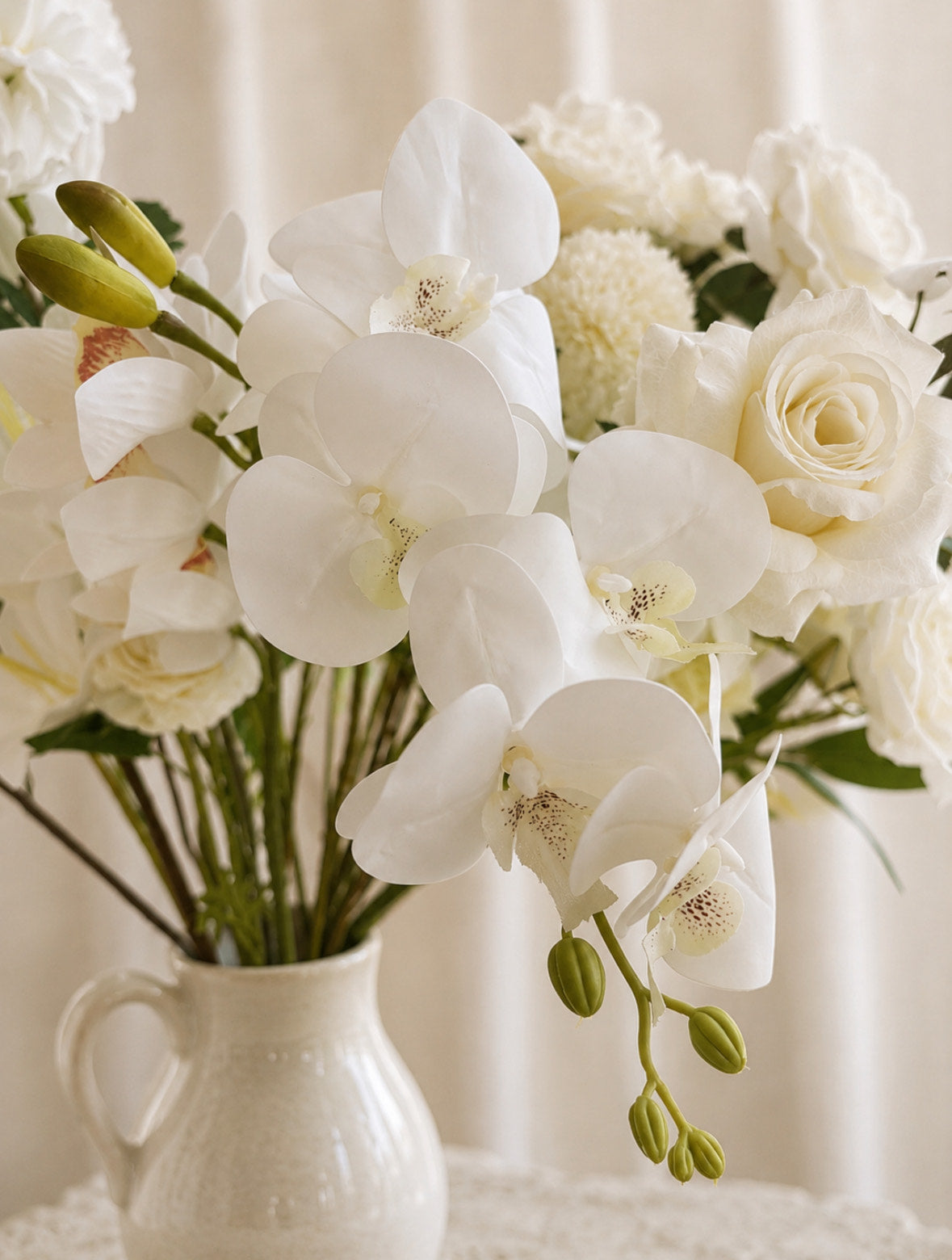 Bride's Veil Wedding Collection | Luxury Artificial Floral Arrangement